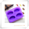 16 Cavity Oval Silicone Mold for Soap, Cake, Cupcake, Brownieand More (HA36013)